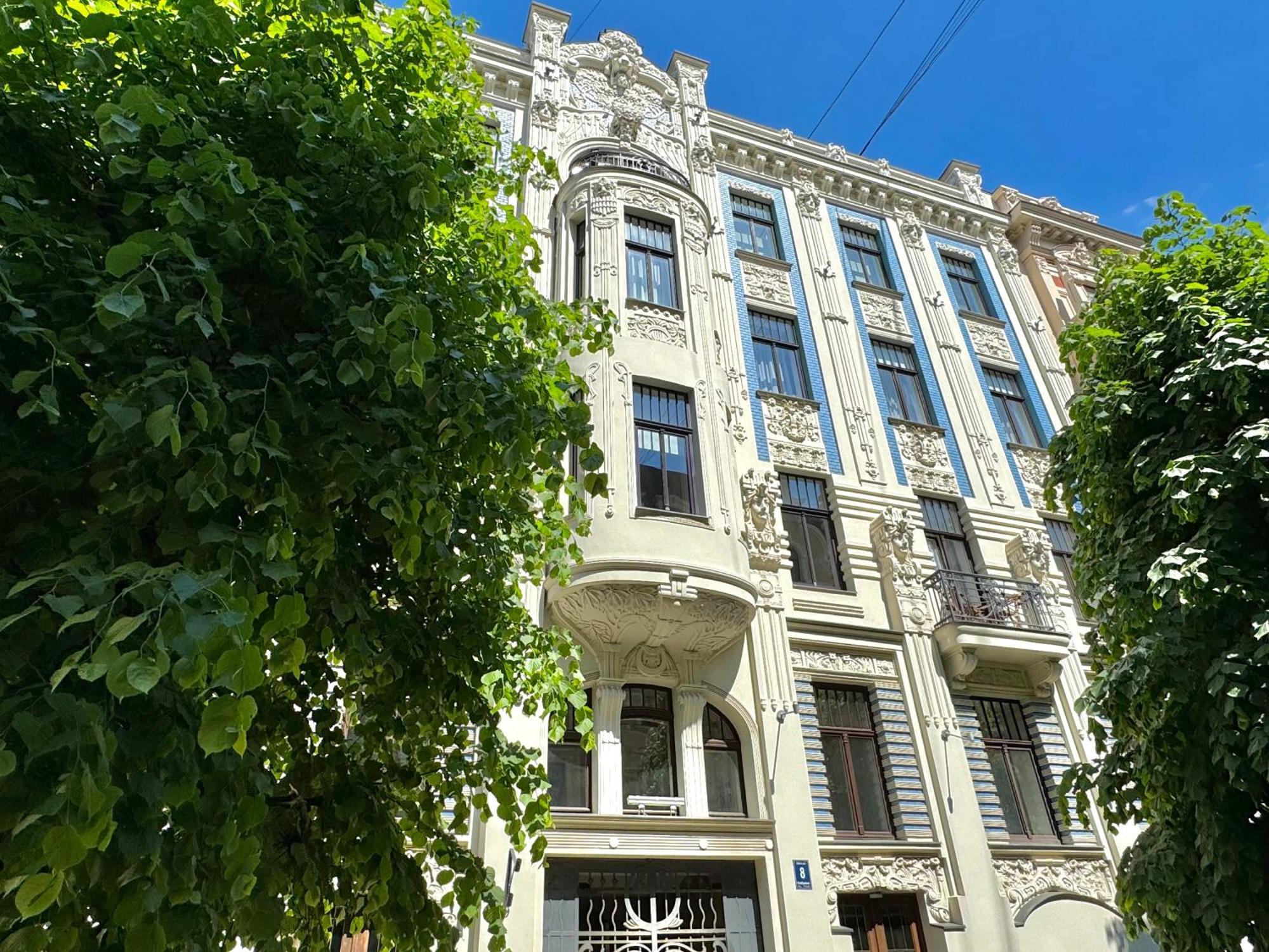 Stay In Art Nouveau District Riga Kültér fotó